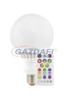 MÜLLER LICHT 400051 Globe LED fényforrás. E27 13W RGB, távirányítóval