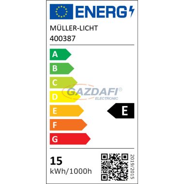 MÜLLER LICHT 400387 R7s LED fényforrás, 15W, 2000Lm, 2700K, 118mm, dimmelhető