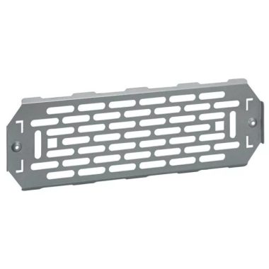 LEGRAND 401726 Perforated mounting plate, can be used instead of a hat rail, for the installation of non-modular devices, for 2, 3 or 4 row distribution cabinets, height 150 mm