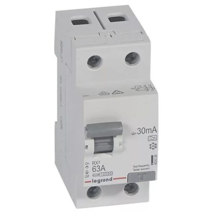   Comutator de protecție curent LEGRAND 402038 RX3 2P 63A A 30MA