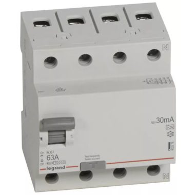 Comutator de protecție curent LEGRAND 402076 RX3 4P 63A A 30MA