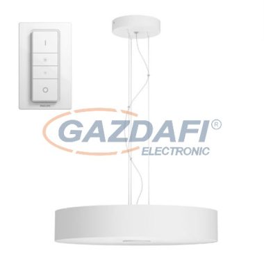 PHILIPS Fair Hue 40339/31/P7 intelligens vezérelhető függeszték, 39W 3000Lmm 2200-6500K, fehér