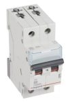 LEGRAND 404109 TX3 circuit breaker 2P B6 10000A/10kA BIC