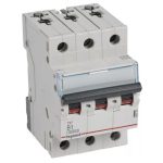 LEGRAND 404122 TX3 circuit breaker 3P B4 10000A/10kA BIC