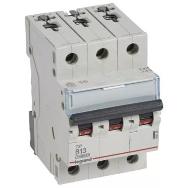 LEGRAND 404125 TX3 circuit breaker 3P B13 10000A/10kA BIC