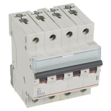 LEGRAND 404149 TX3 circuit breaker 4P B3 10000A/10kA BIC