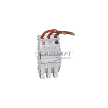 LEGRAND 404516 HX3 vezetékezhető foglalat DX3/DX 3P 1,5 mod/pólus széles készülékhez