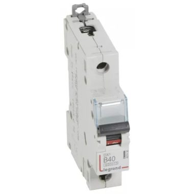 LEGRAND 407436 DX3 circuit breaker 1P B40 6000A/10kA