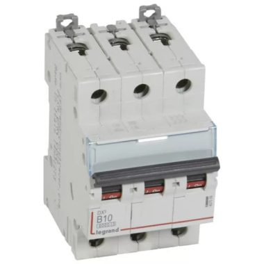 LEGRAND 407559 DX3 circuit breaker 3P B10 6000A/10kA