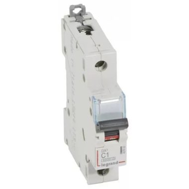 LEGRAND 407662 DX3 circuit breaker 1P C1 6000A/10kA