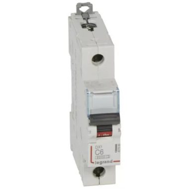 LEGRAND 407666 DX3 circuit breaker 1P C6 6000A/10kA