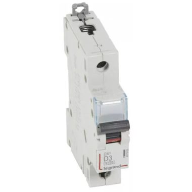 LEGRAND 407965 DX3 circuit breaker 1P D3 6000A/10kA