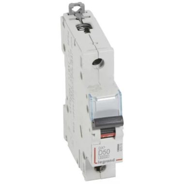 LEGRAND 407976 DX3 circuit breaker 1P D50 6000A/10kA