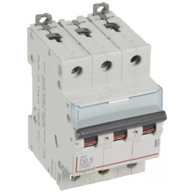 LEGRAND 408080 DX3 circuit breaker 3P D0.5 6000A/10kA