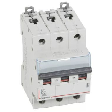 LEGRAND 408082 DX3 circuit breaker 3P D2 6000A/10kA