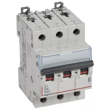 LEGRAND 408084 DX3 circuit breaker 3P D4 6000A/10kA