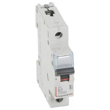 LEGRAND 408867 DX3 circuit breaker 1P B3 10000A / 16 kA