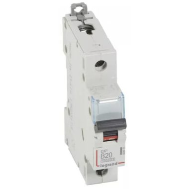 LEGRAND 408873 DX3 circuit breaker 1P B20 10000A / 16 kA