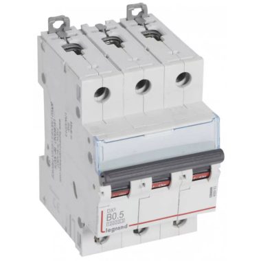 LEGRAND 408983 DX3 circuit breaker 3P B0.5 10000A / 16 kA