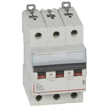 LEGRAND 408992 DX3 circuit breaker 3P B20 10000A / 16 kA