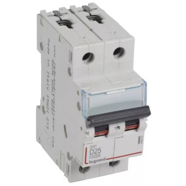 LEGRAND 409453 DX3 circuit breaker 2P D25 10000A / 16 kA