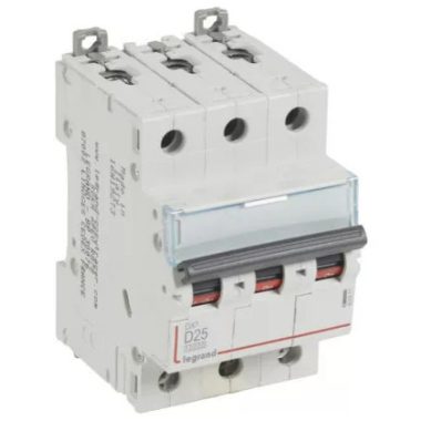 LEGRAND 409501 DX3 circuit breaker 3P D25 10000A / 16 kA