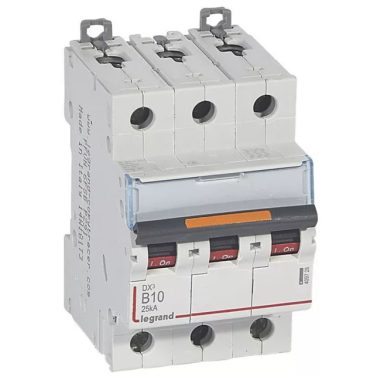 LEGRAND 409728 DX3 circuit breaker 25kA 3P 400V~ B10