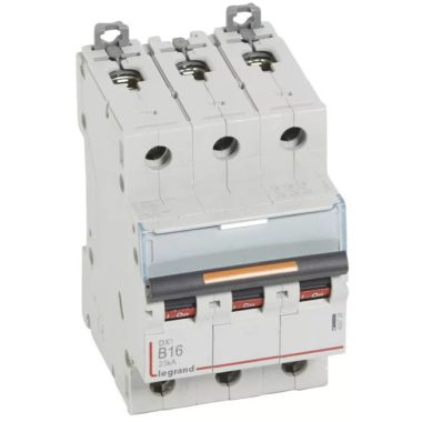 LEGRAND 409729 DX3 circuit breaker 25kA 3P 400V~ B16