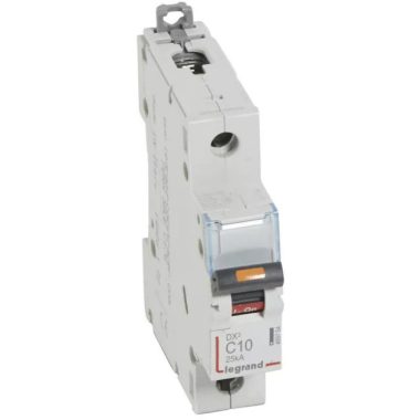 LEGRAND 409754 DX3 circuit breaker 25kA 1P 230/400V~ C10