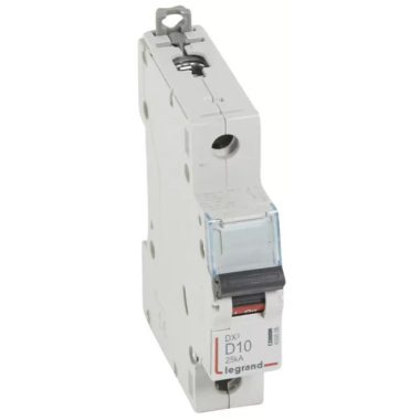 LEGRAND 409806 DX3 circuit breaker 25kA 1P 230/400V~ D10