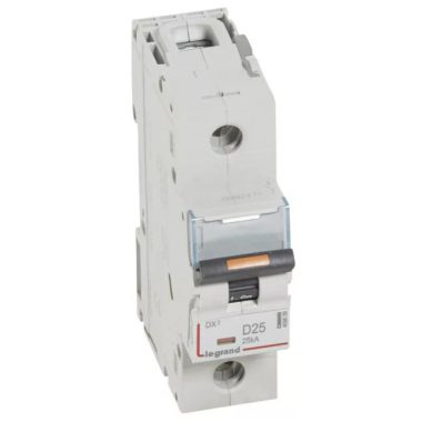 LEGRAND 409809 DX3 circuit breaker 25kA 1P 230/400V~ D25