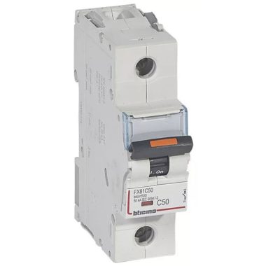 LEGRAND 409812 DX3 circuit breaker 25kA 1P 230/400V~ D50