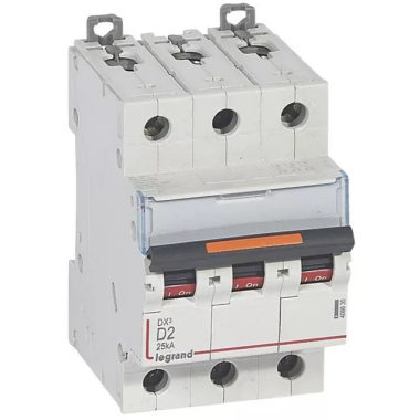 LEGRAND 409830 DX3 circuit breaker 25kA 3P 400V~ D2