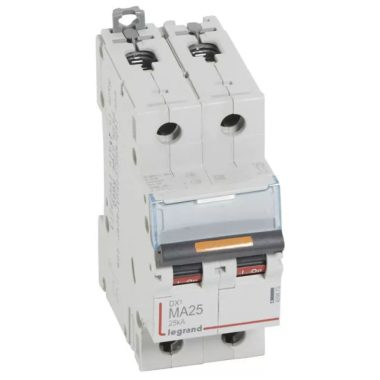 LEGRAND 409873 DX3 circuit breaker 25kA 2P 230/400V~ MA25