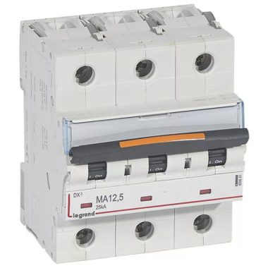 LEGRAND 409881 DX3 circuit breaker 25kA 3P 400V~ MA12.5