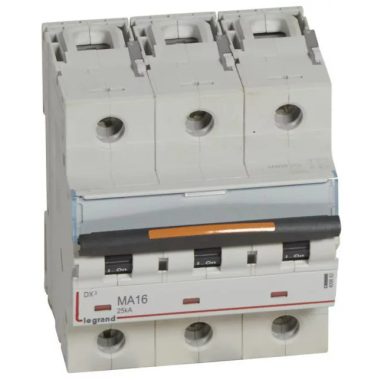 LEGRAND 409882 DX3 circuit breaker 25kA 3P 400V~ MA16