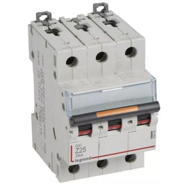 LEGRAND 409926 DX3 circuit breaker 25kA 3P Z25v