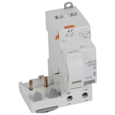 Releu de protecție curent LEGRAND 410435 DX3 2P 230V ~ Hpi 63A 30mA