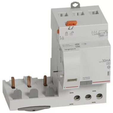 LEGRAND 410480 DX3 current protection relay 3P 400V~ A 63A 30mA