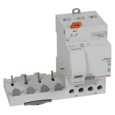 Releu de protecție curent LEGRAND 410525 DX3 4P 400V ~ A 40A 30mA