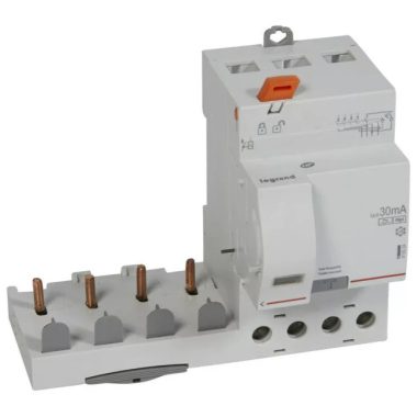 LEGRAND 410534 DX3 current protection relay 4P 400V~ Hpi 63A 30mA