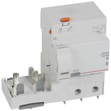 LEGRAND 410578 DX3 áramvédő relé 2P 230V~ Hpi 125A 30mA