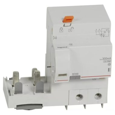 LEGRAND 410582 DX3 current protection relay 2P 230V~ Hpi 125A 300mA