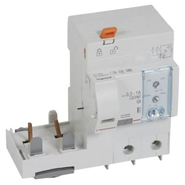 LEGRAND 410583 DX3 áramvédő relé 2P 230V~ Hpi 63A beá.é.