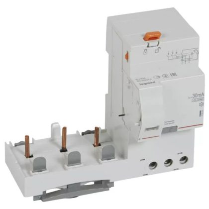   LEGRAND 410605 DX3 releu de protecție curent 3P 400V ~ Hpi 63A 30mA