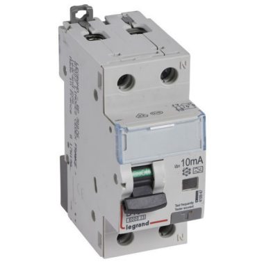 LEGRAND 411104 DX3 1P + N combined circuit breaker C13 6000A / 10kA 30mA A-Hpi +