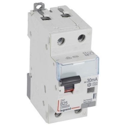   LEGRAND 411290 DX3 1P + N Combined Circuit Breaker Type B25 10000A / 10kA 30MA Type A