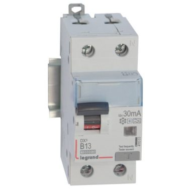 LEGRAND 411303 DX3 1P + N Combined Circuit Breaker B13 10000A / 10kA 30MA Hpi