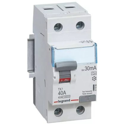 LEGRAND 411560 TX3 circuit breaker 2P 40A 30MA A