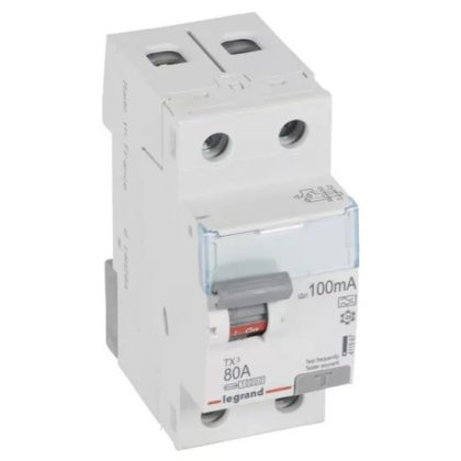 LEGRAND 411567 TX3 circuit breaker 2P 80A 100MA A